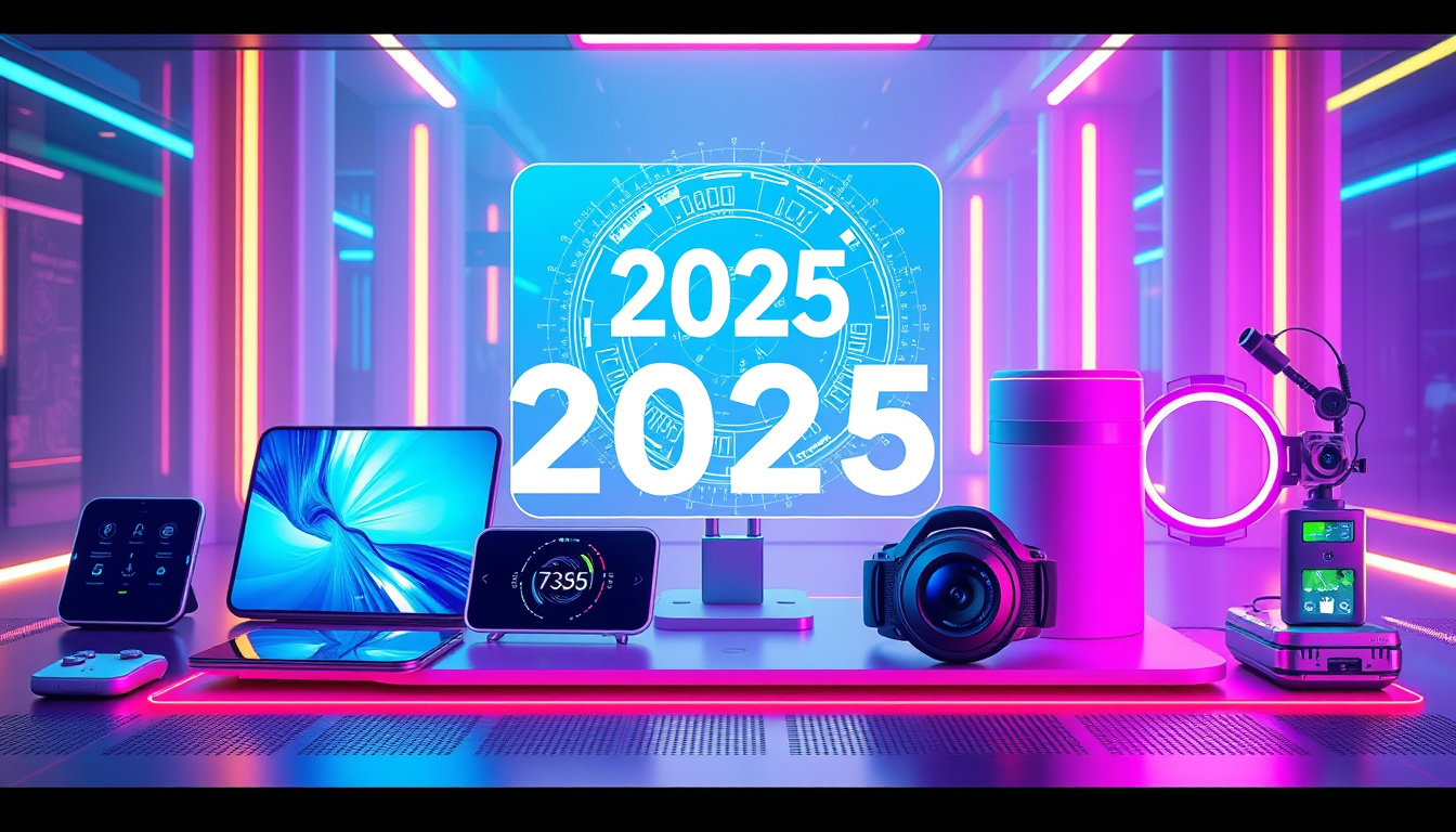 Top 5 Must-Have Gadgets for Tech Enthusiasts in 2025